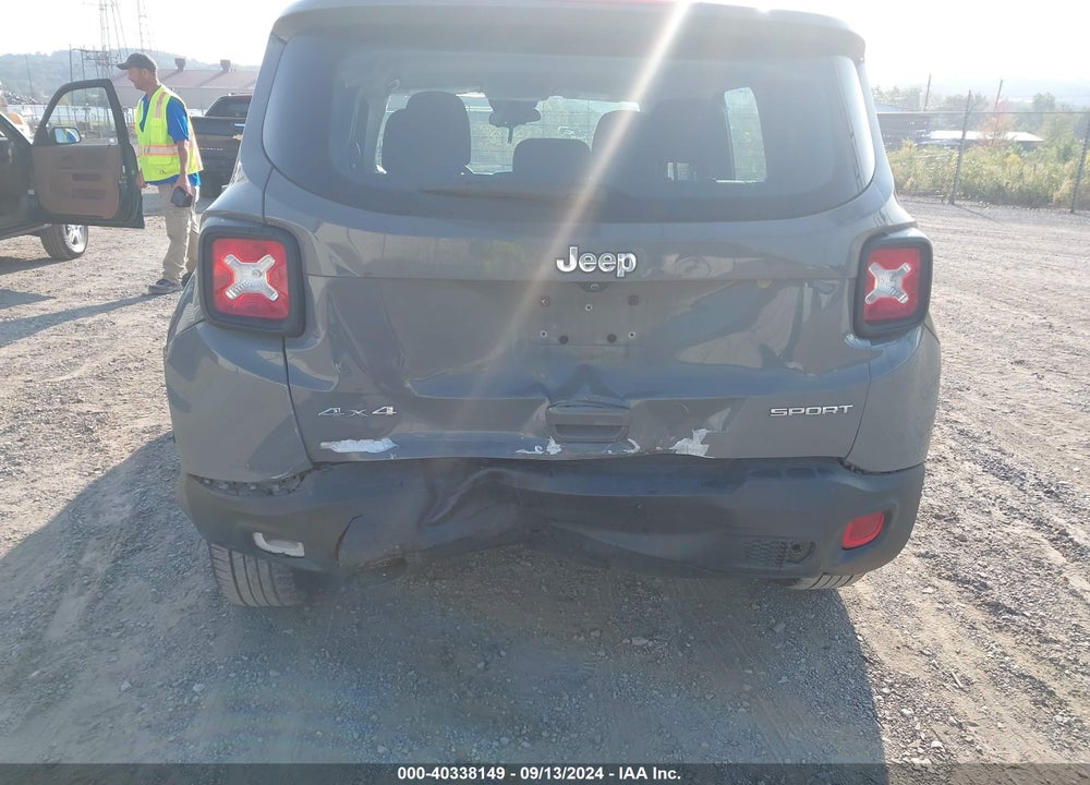 2019 JEEP RENEGADE SPORT 4X4 VIN: ZACNJBAB3KPK51040