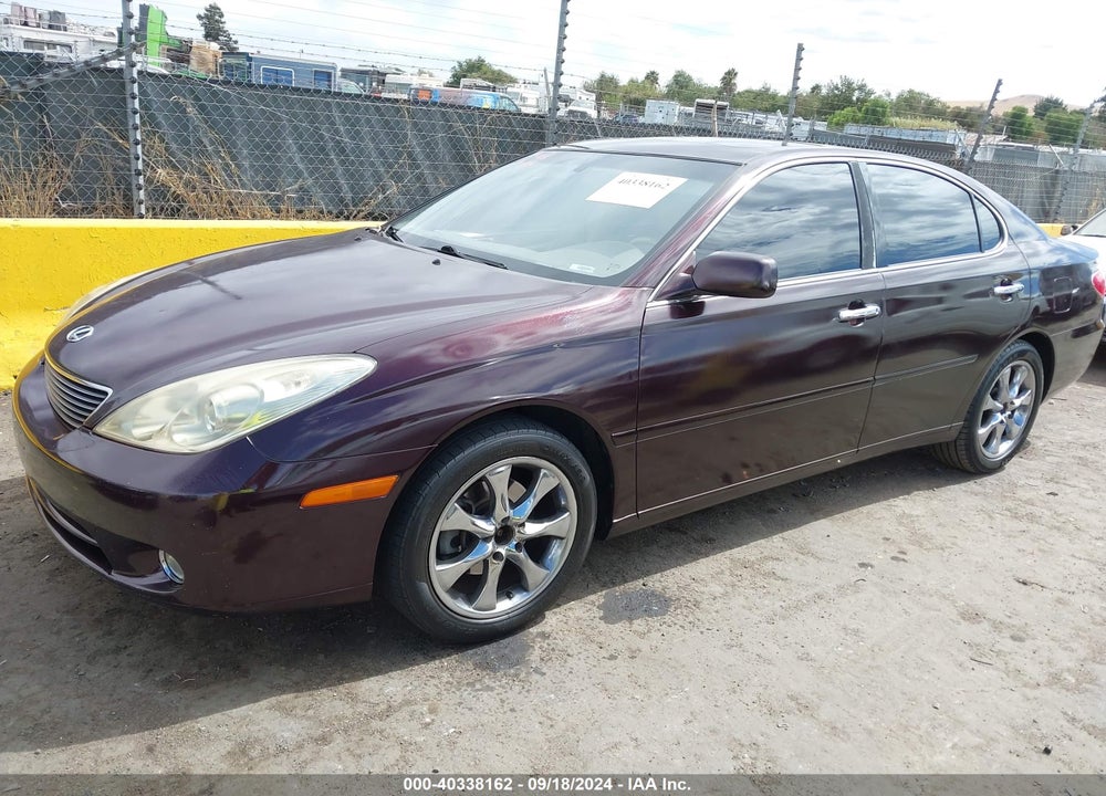 2005 LEXUS ES 330 VIN: JTHBA30G655097251