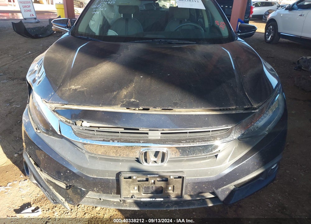 2018 HONDA CIVIC TOURING VIN: JHMFC1F97JX029077