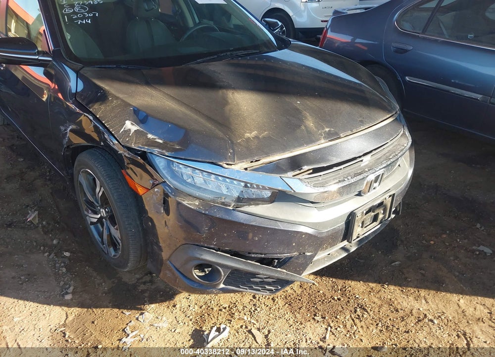 2018 HONDA CIVIC TOURING VIN: JHMFC1F97JX029077