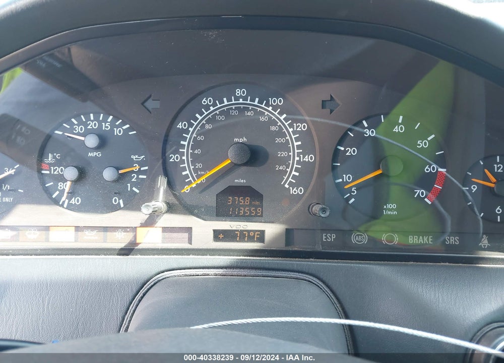 1997 MERCEDES-BENZ SL 500 VIN: WDBFA67F6VF149956
