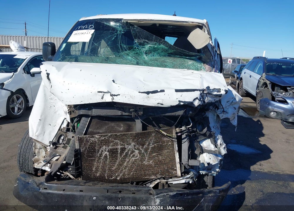 2014 CHEVROLET EXPRESS 1500 WORK VAN VIN: 1GCSGAFX8E1181803
