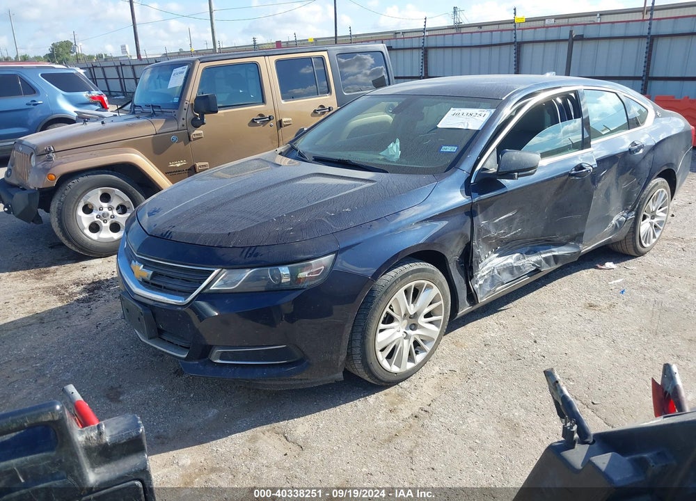 2019 CHEVROLET IMPALA LS VIN: 2G11X5SA5K9115410