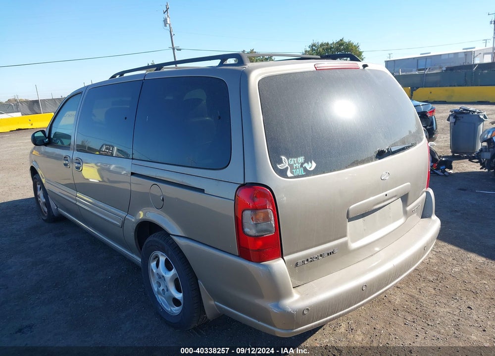 2001 OLDSMOBILE SILHOUETTE GLS W/ABC SEATS VIN: 1GHDX03E81D277908