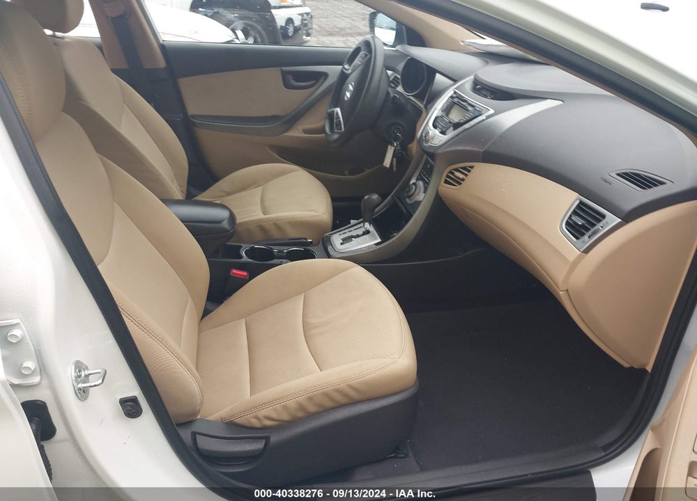 2012 HYUNDAI ELANTRA GLS VIN: 5NPDH4AE5CH125479