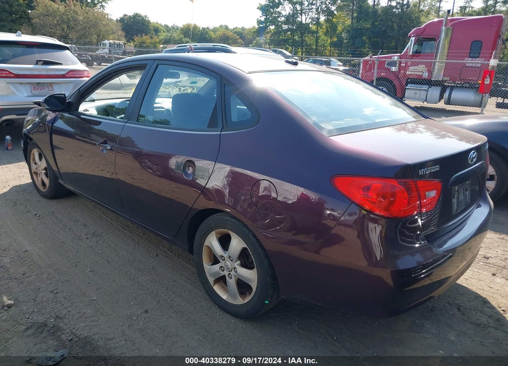 2008 HYUNDAI ELANTRA GLS/SE VIN: KMHDU46D58U547529