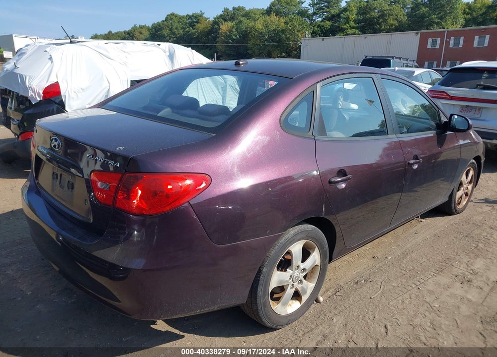 2008 HYUNDAI ELANTRA GLS/SE VIN: KMHDU46D58U547529