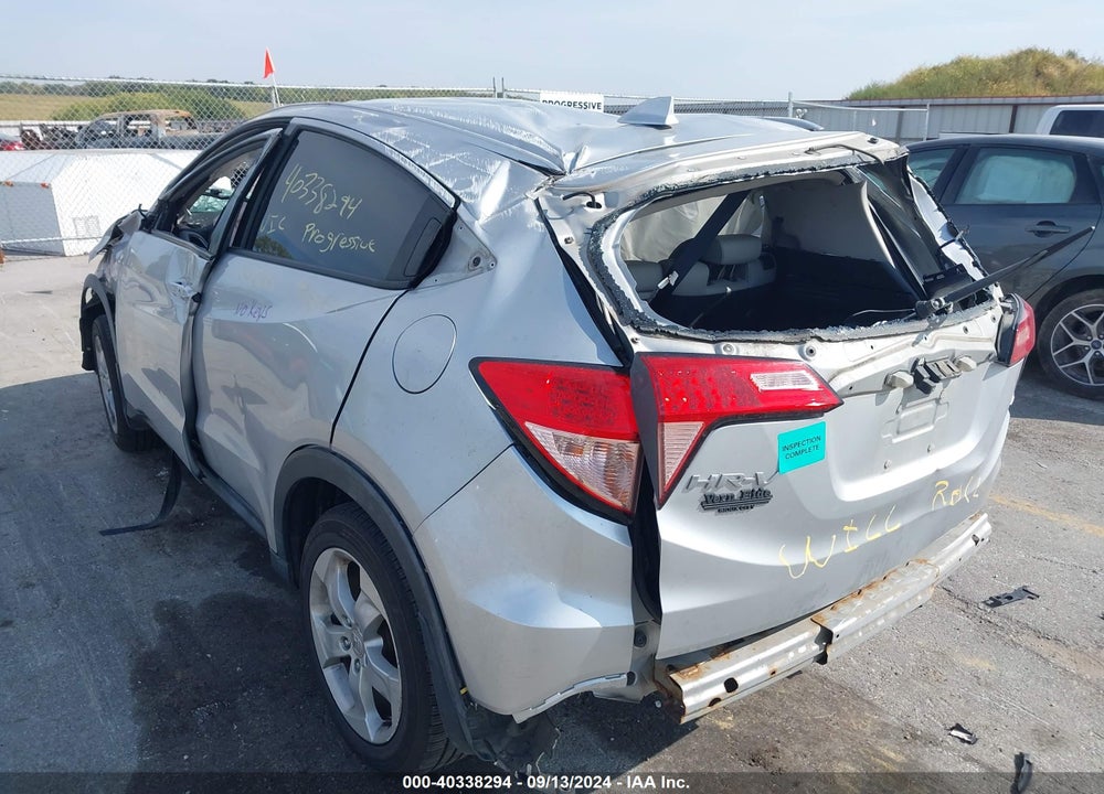 2016 HONDA HR-V EX-L VIN: 3CZRU6H72GM729246