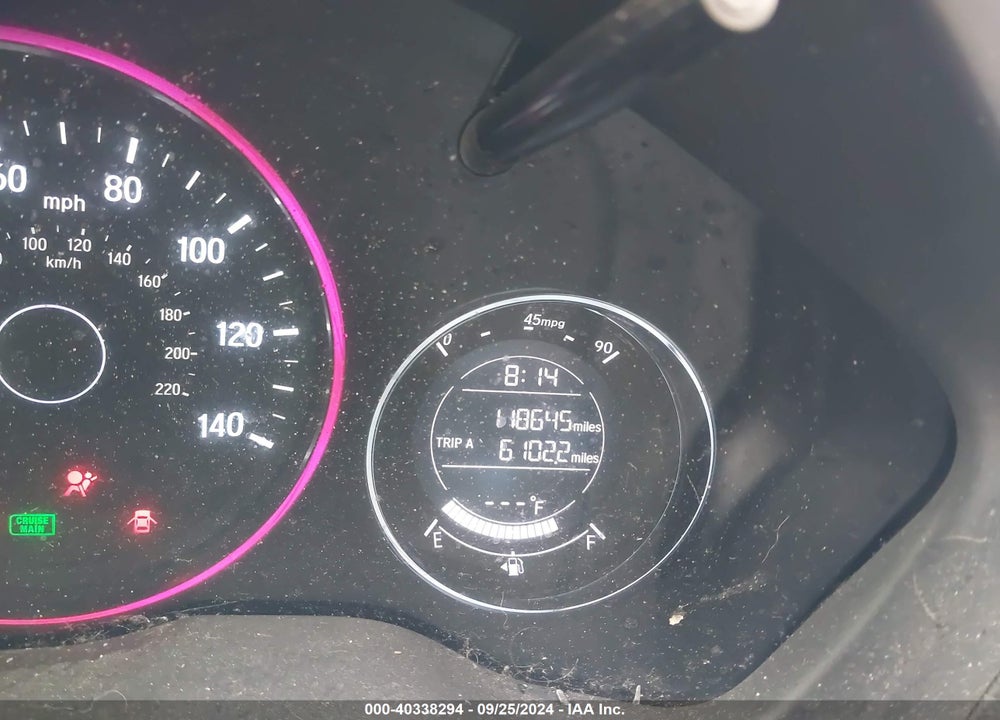 2016 HONDA HR-V EX-L VIN: 3CZRU6H72GM729246