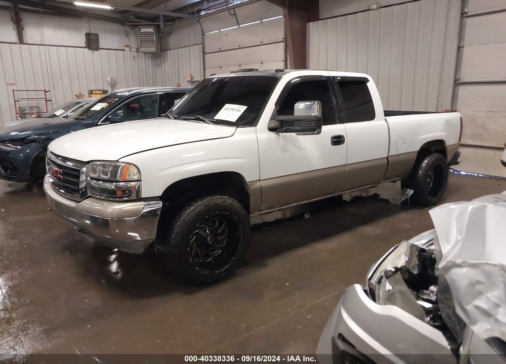 2000 GMC SIERRA 1500 SLE VIN: 2GTEK19T8Y1193226