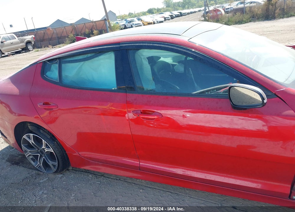 2018 KIA STINGER GT2 VIN: KNAE55LCXJ6010041