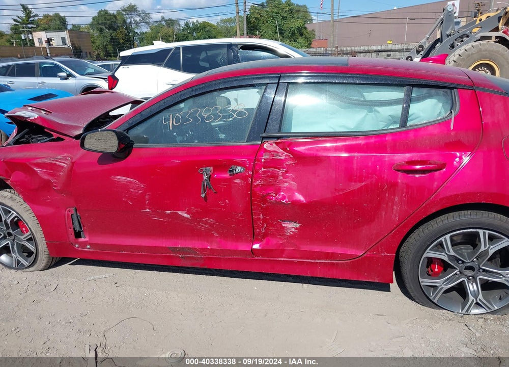 2018 KIA STINGER GT2 VIN: KNAE55LCXJ6010041