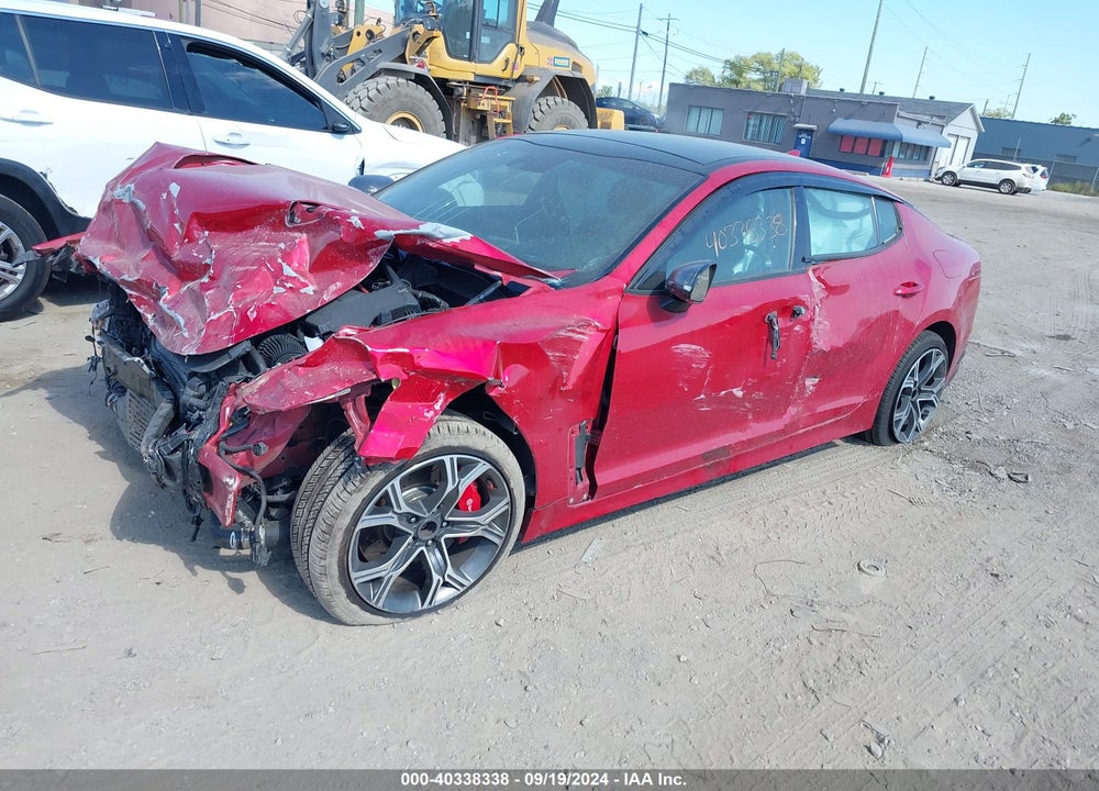 2018 KIA STINGER GT2 VIN: KNAE55LCXJ6010041