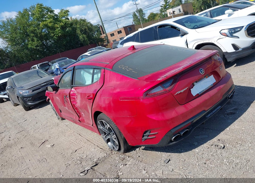 2018 KIA STINGER GT2 VIN: KNAE55LCXJ6010041