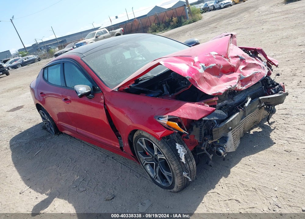 2018 KIA STINGER GT2 VIN: KNAE55LCXJ6010041