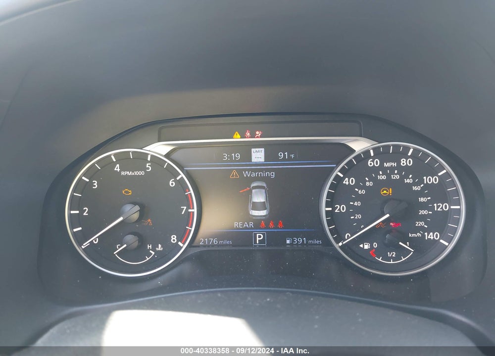2024 NISSAN ALTIMA SV FWD VIN: 1N4BL4DV1RN399584