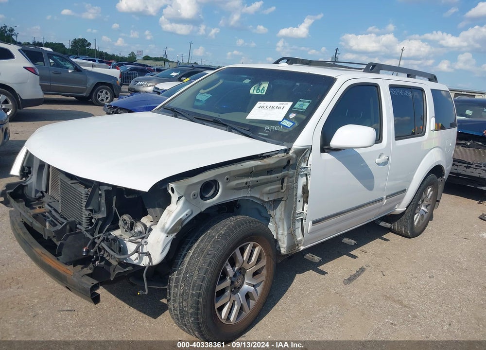 2012 NISSAN PATHFINDER LE VIN: 5N1AR1NN8CC628701