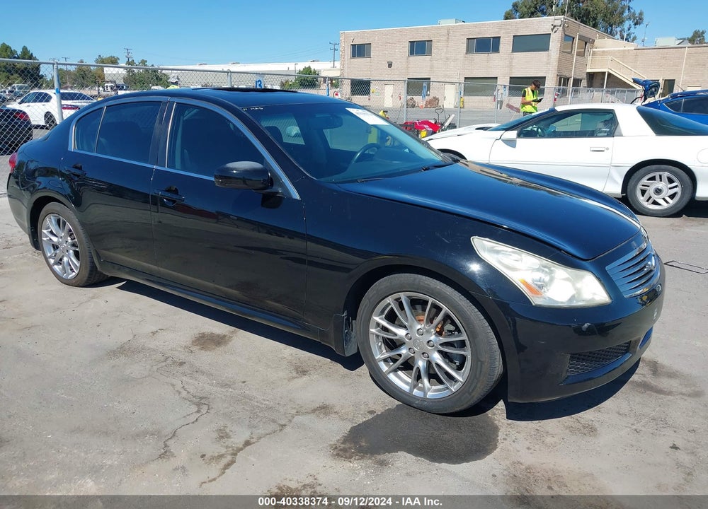 2008 INFINITI G35 JOURNEY VIN: JNKBV61E38M211459