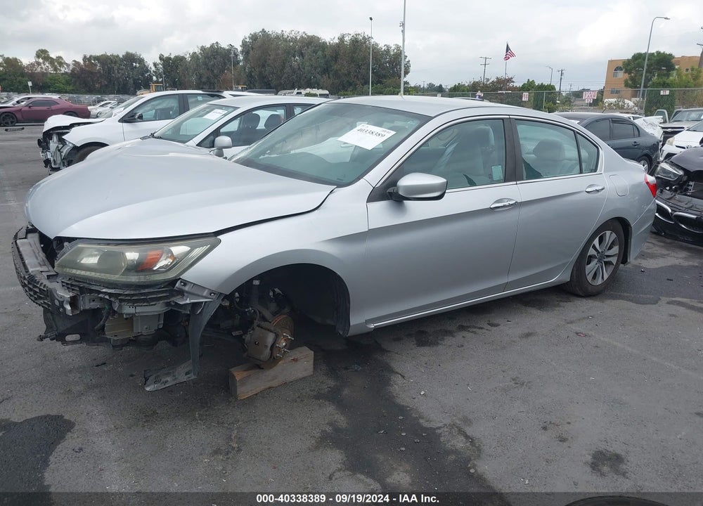 2013 HONDA ACCORD LX VIN: 1HGCR2F32DA247456