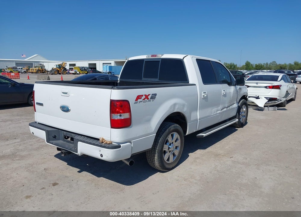 2008 FORD F-150 60TH ANNIVERSARY/FX2/XL/XLT VIN: 1FTRW12W48KD70638
