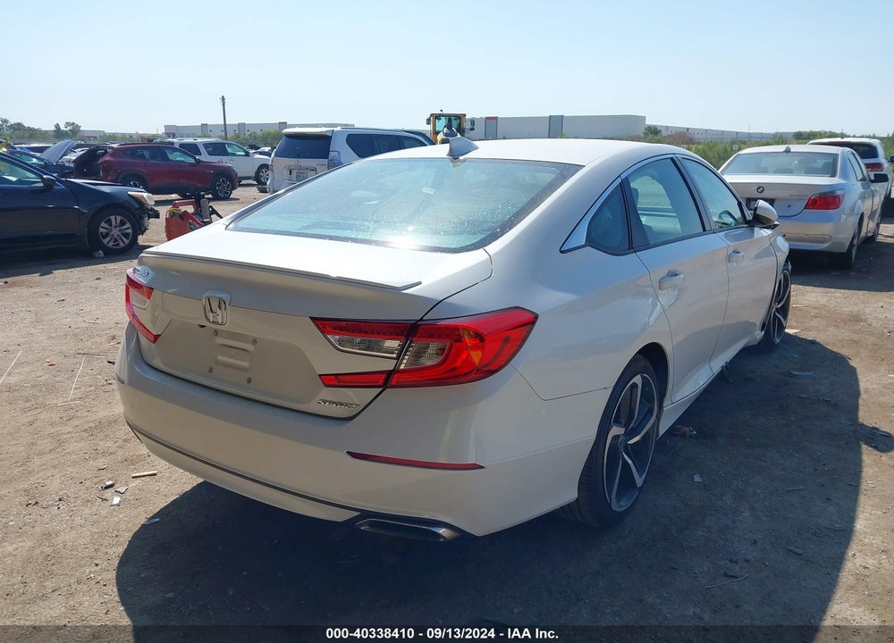 2019 HONDA ACCORD SPORT VIN: 1HGCV1F33KA139365