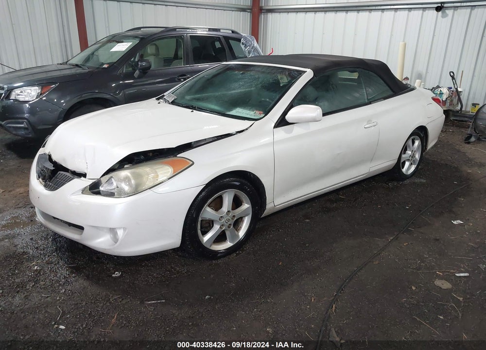 2005 TOYOTA CAMRY SOLARA SLE VIN: 4T1FA38P85U047766