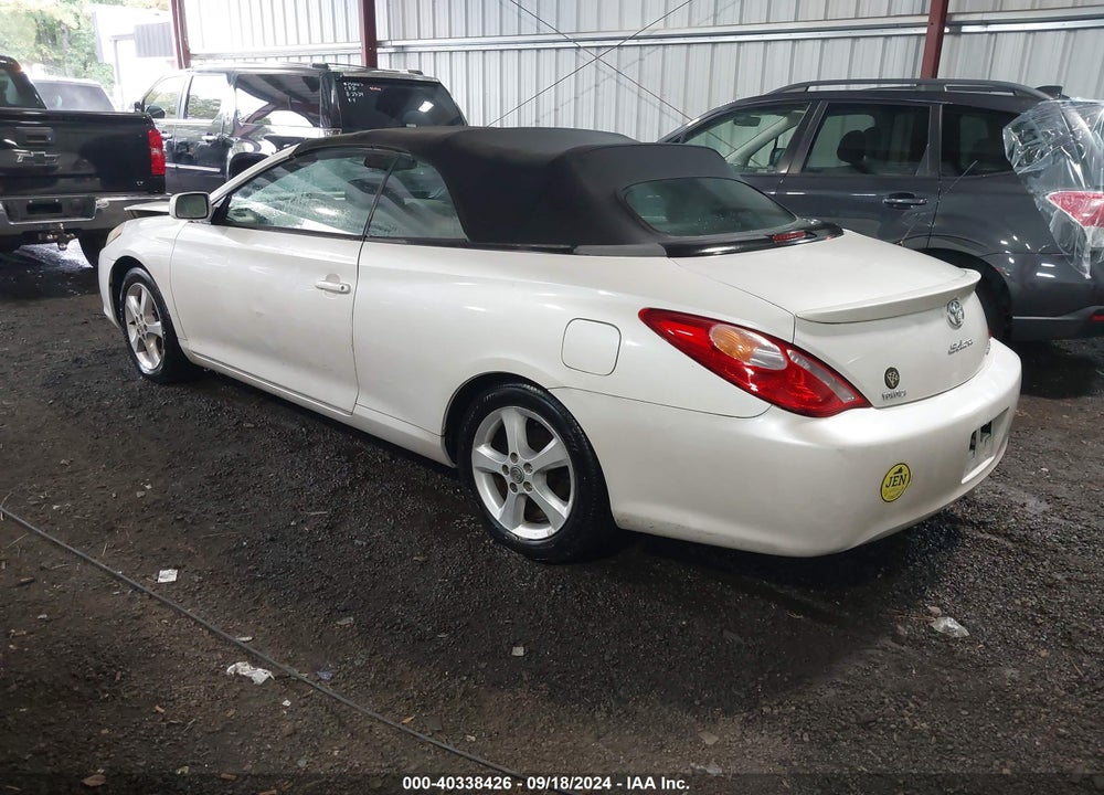 2005 TOYOTA CAMRY SOLARA SLE VIN: 4T1FA38P85U047766