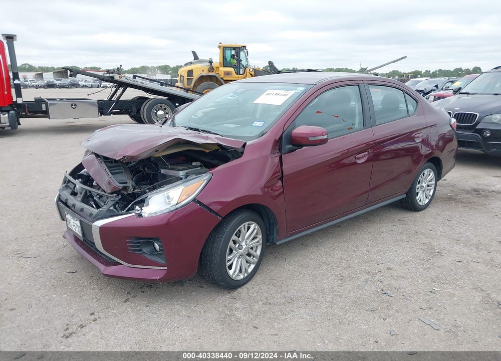 2022 MITSUBISHI MIRAGE G4 SE VIN: ML32FVFJ9NHF04369
