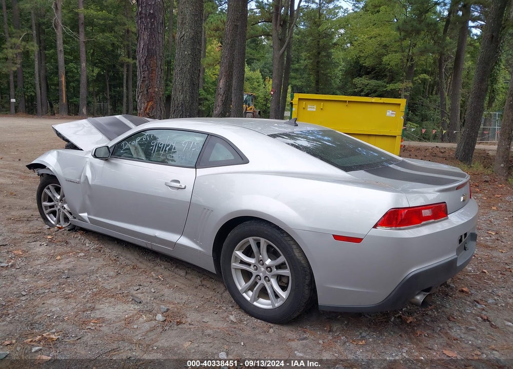 2015 CHEVROLET CAMARO 1LS VIN: 2G1FA1E31F9236499