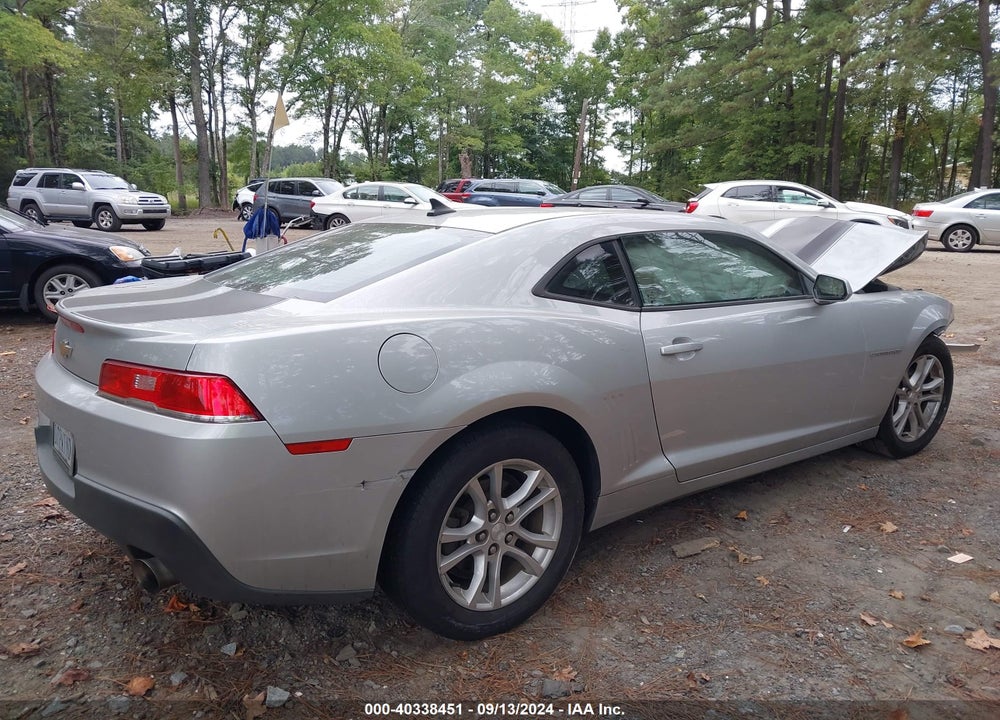 2015 CHEVROLET CAMARO 1LS VIN: 2G1FA1E31F9236499