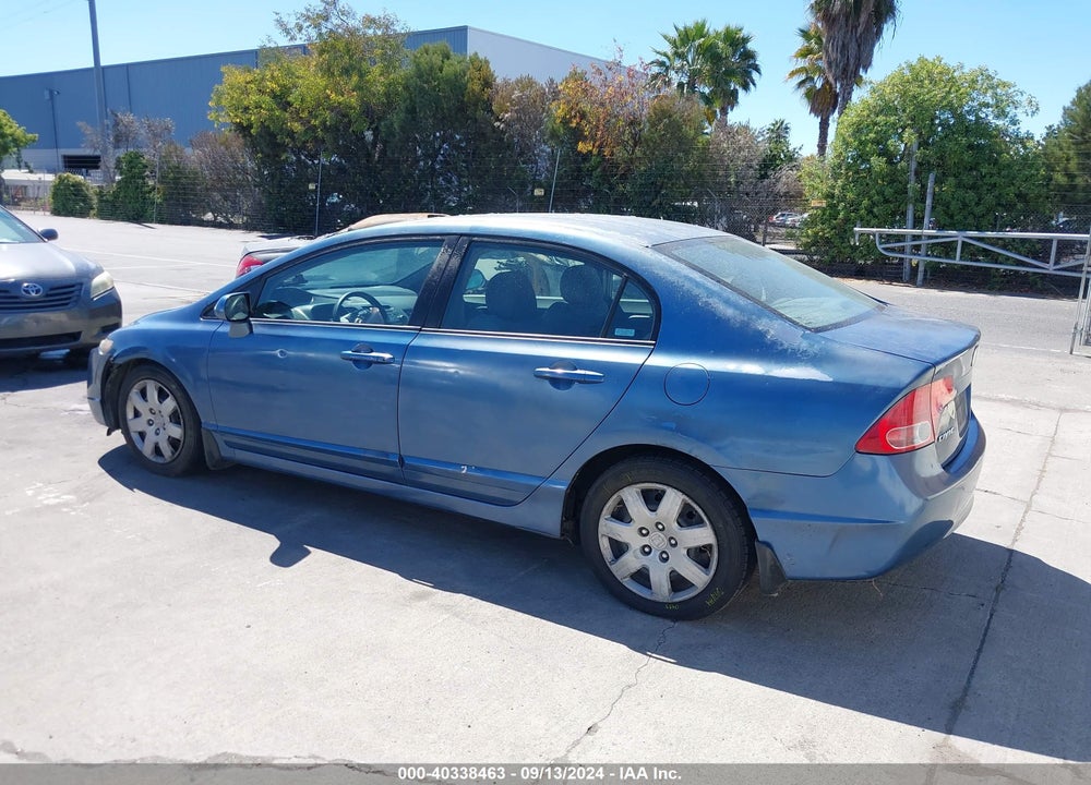 2008 HONDA CIVIC LX VIN: 2HGFA165X8H519288