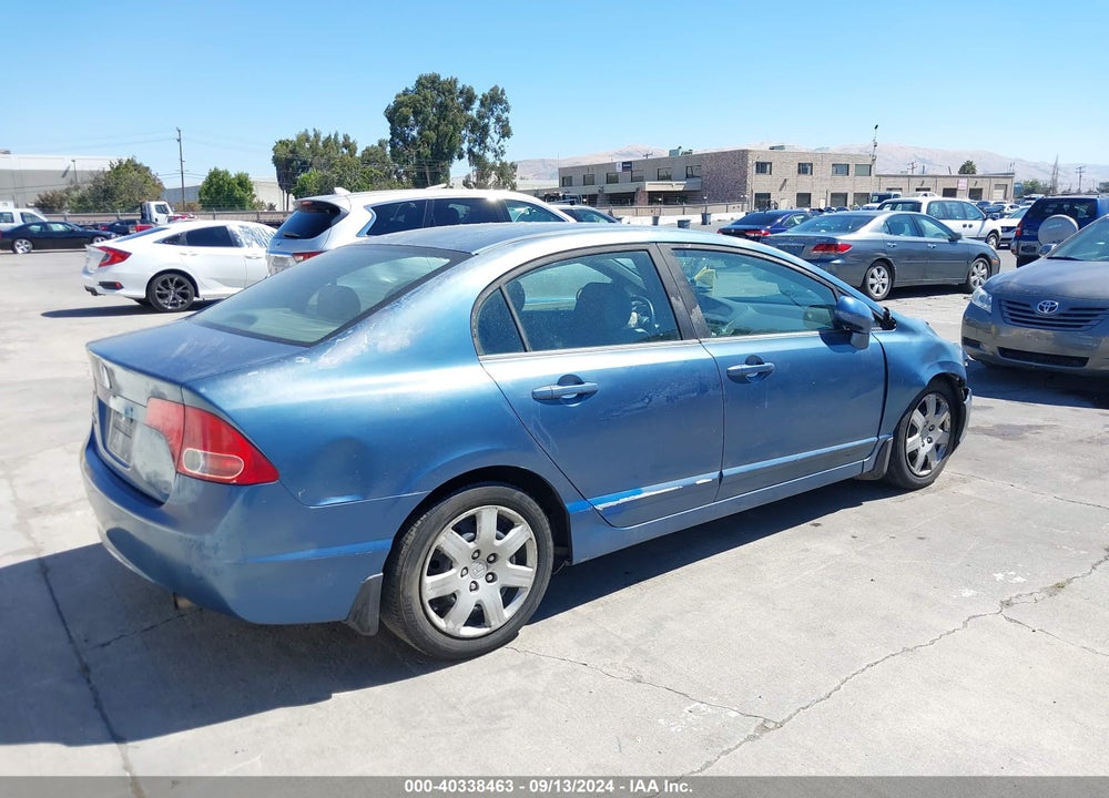 2008 HONDA CIVIC LX VIN: 2HGFA165X8H519288