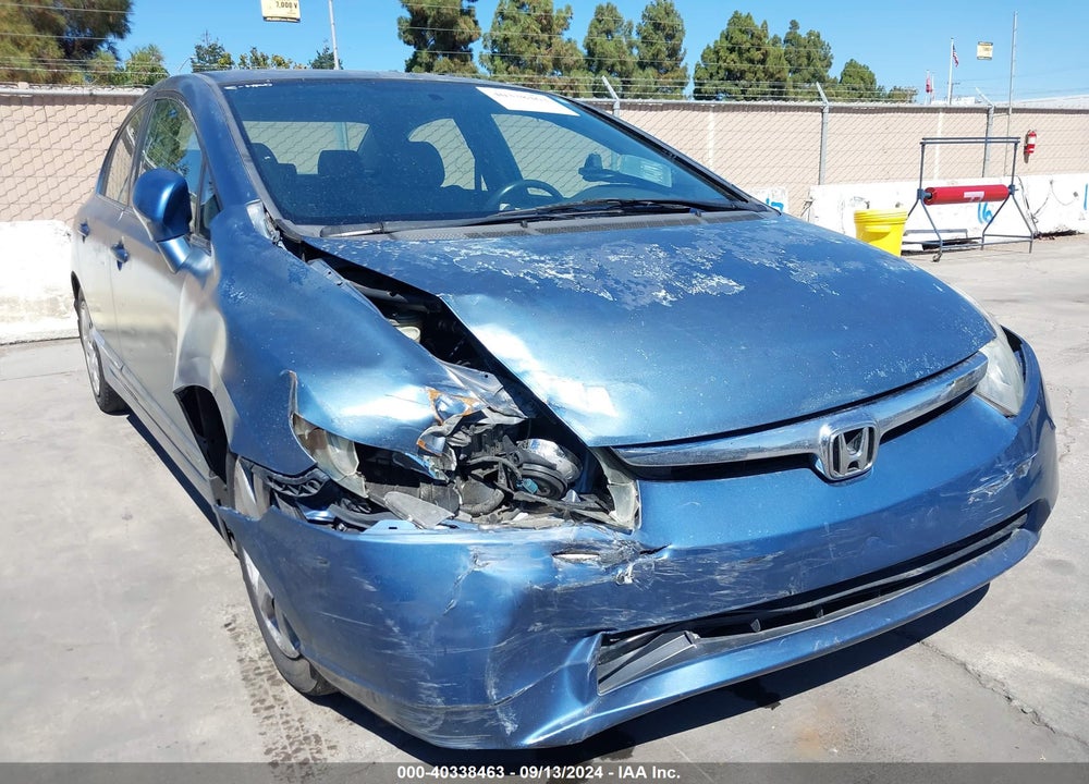 2008 HONDA CIVIC LX VIN: 2HGFA165X8H519288