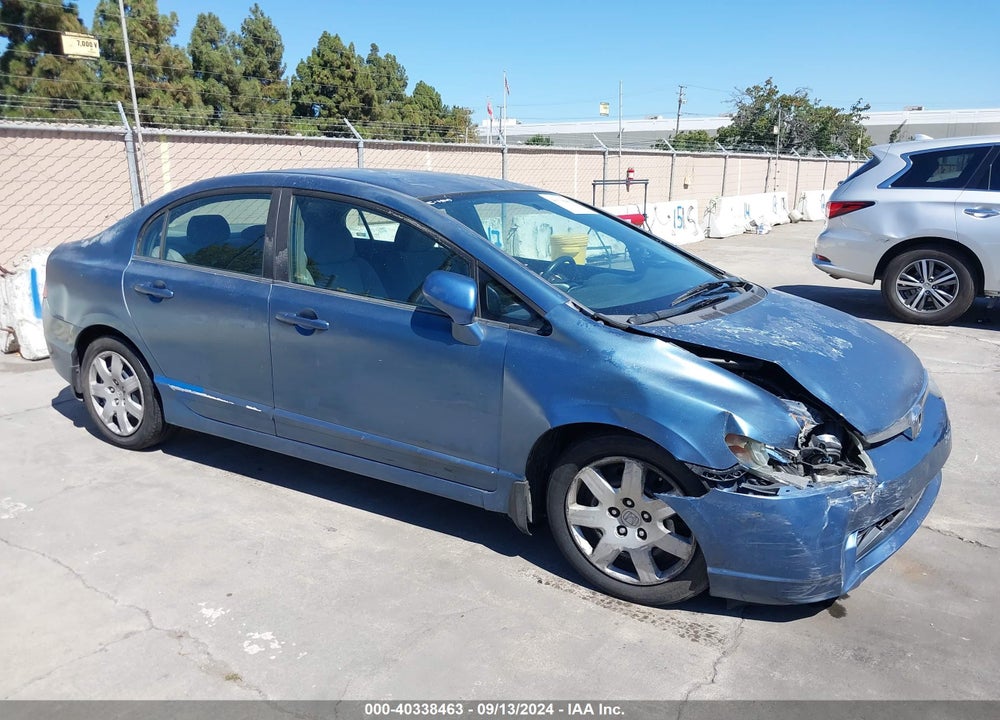 2008 HONDA CIVIC LX VIN: 2HGFA165X8H519288