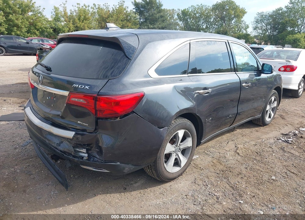 2015 ACURA MDX VIN: 5FRYD4H28FB023913