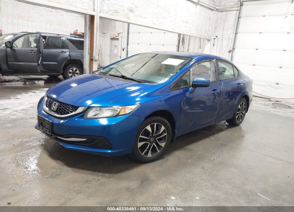 2014 HONDA CIVIC EX VIN: 19XFB2F89EE073766