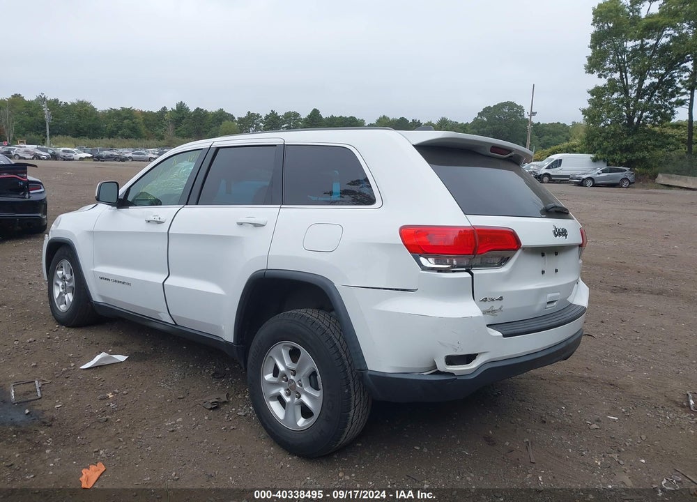 2016 JEEP GRAND CHEROKEE LAREDO VIN: 1C4RJFAG8GC447848