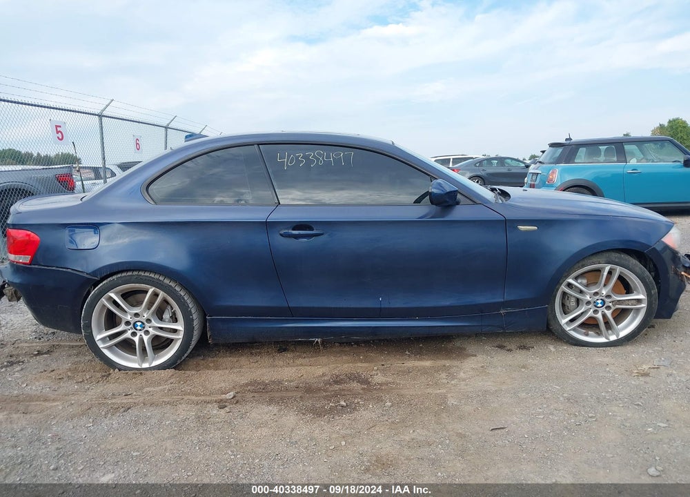 2013 BMW 135I VIN: WBAUC9C58DVY60710