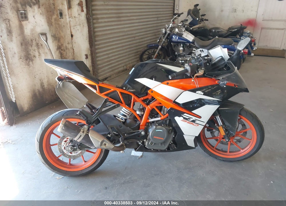 2019 KTM 390 RC VIN: MD2JYJ408KC219412
