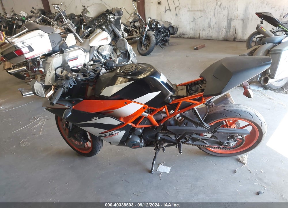 2019 KTM 390 RC VIN: MD2JYJ408KC219412