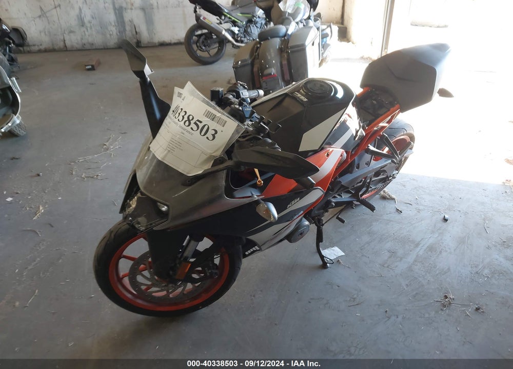 2019 KTM 390 RC VIN: MD2JYJ408KC219412