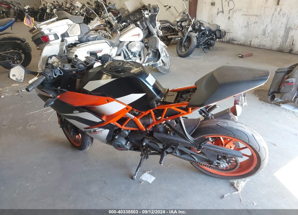 2019 KTM 390 RC VIN: MD2JYJ408KC219412