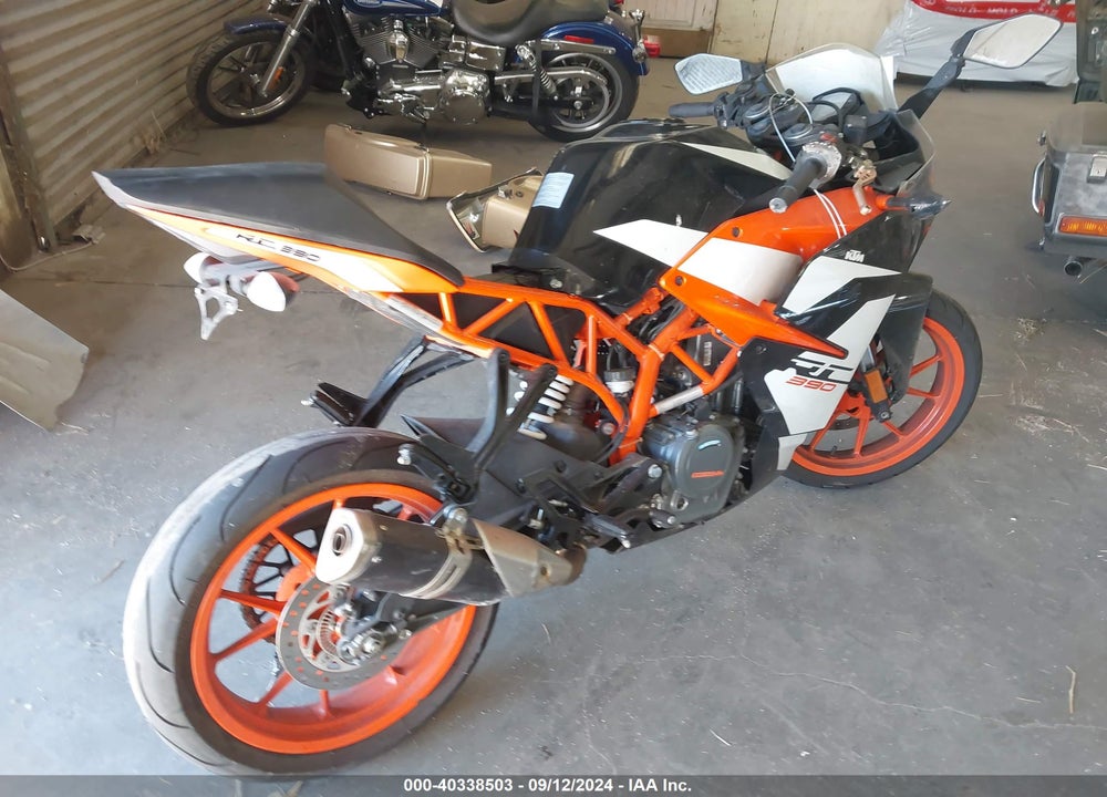 2019 KTM 390 RC VIN: MD2JYJ408KC219412