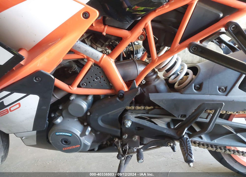 2019 KTM 390 RC VIN: MD2JYJ408KC219412