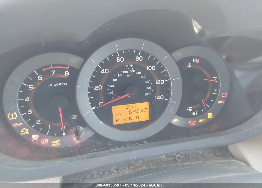 2012 TOYOTA RAV4 VIN: 2T3BF4DV8CW190215