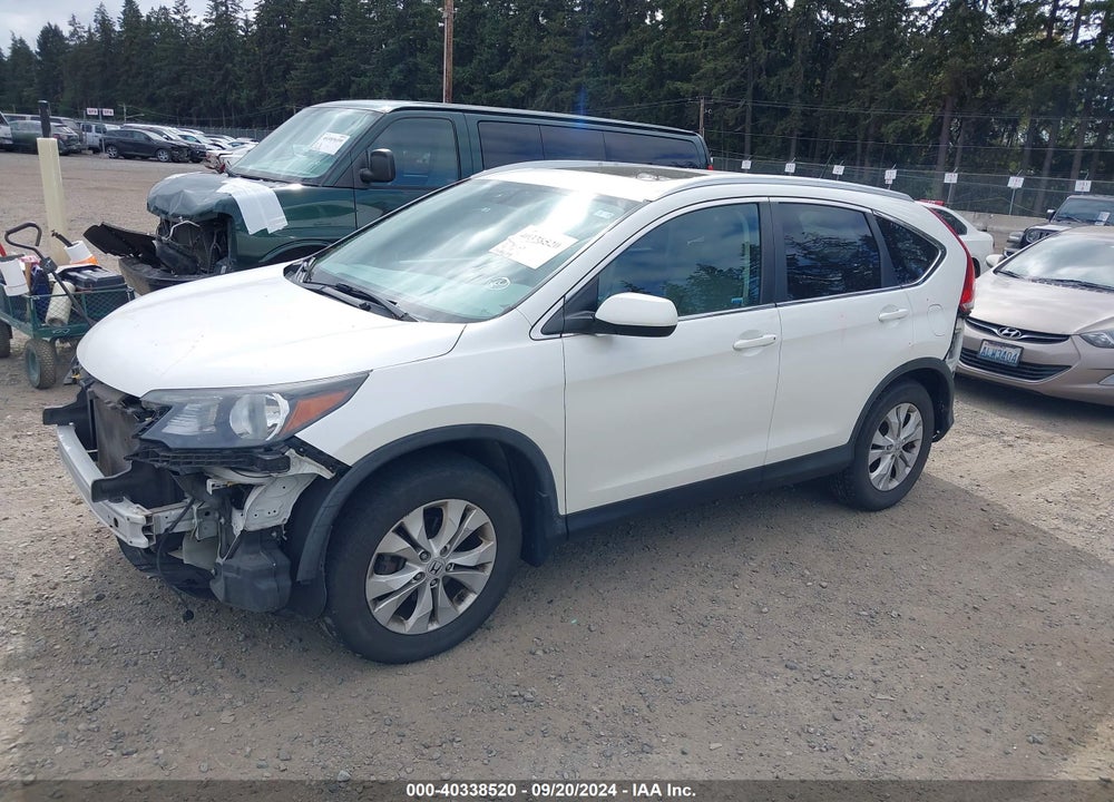 2014 HONDA CR-V EX-L VIN: 5J6RM4H7XEL015397