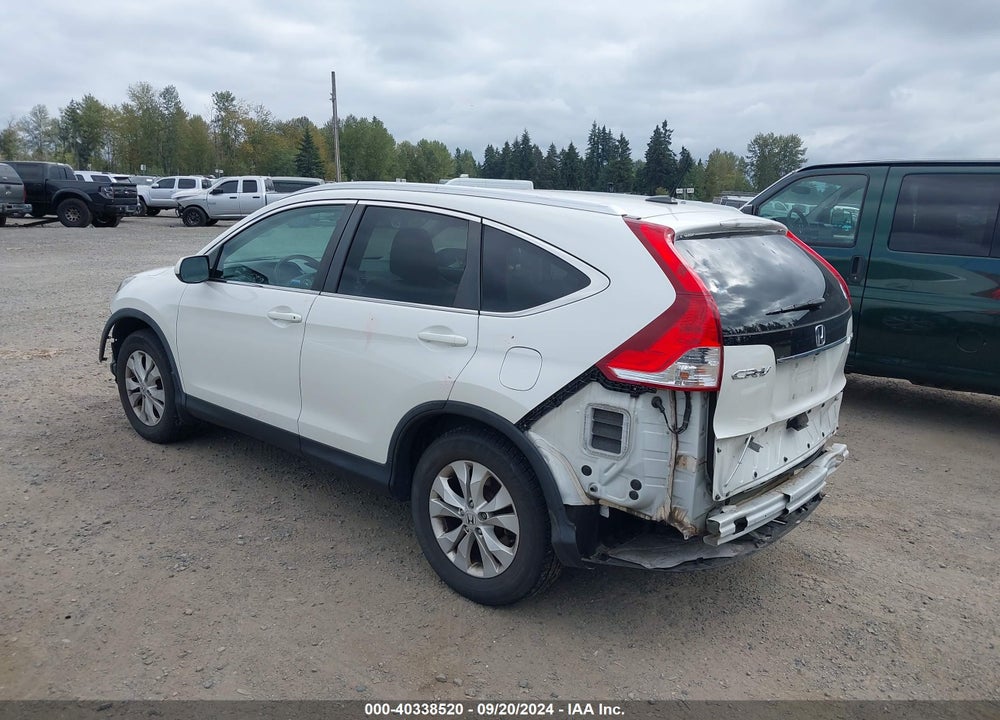 2014 HONDA CR-V EX-L VIN: 5J6RM4H7XEL015397