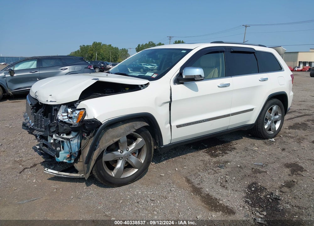 2012 JEEP GRAND CHEROKEE OVERLAND VIN: 1C4RJFCT1CC352097