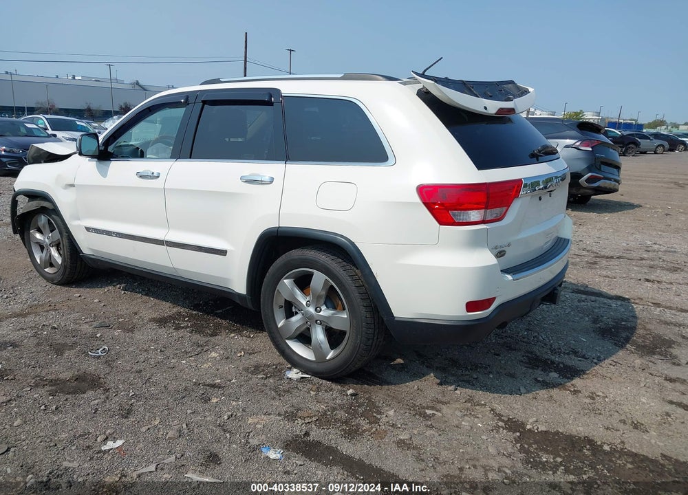 2012 JEEP GRAND CHEROKEE OVERLAND VIN: 1C4RJFCT1CC352097