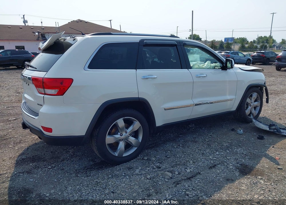 2012 JEEP GRAND CHEROKEE OVERLAND VIN: 1C4RJFCT1CC352097